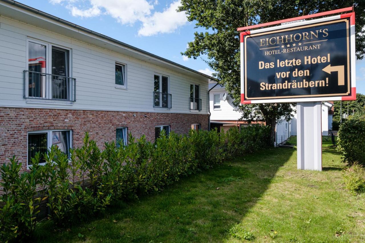 Hotel Eichhorns Niebüll Exterior foto